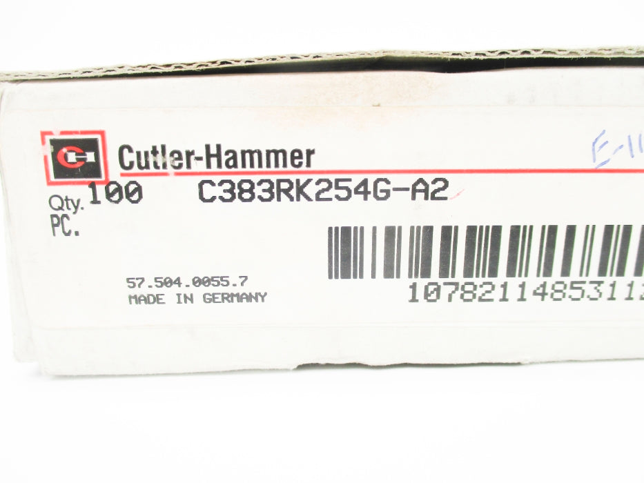 CUTLER HAMMER C383RK254G-A2 (PKG OF 100) NSMP