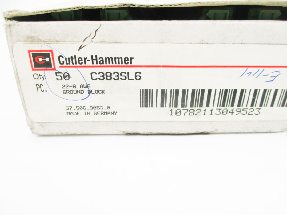 CUTLER HAMMER C383SL6 (PKG OF 50) NSMP