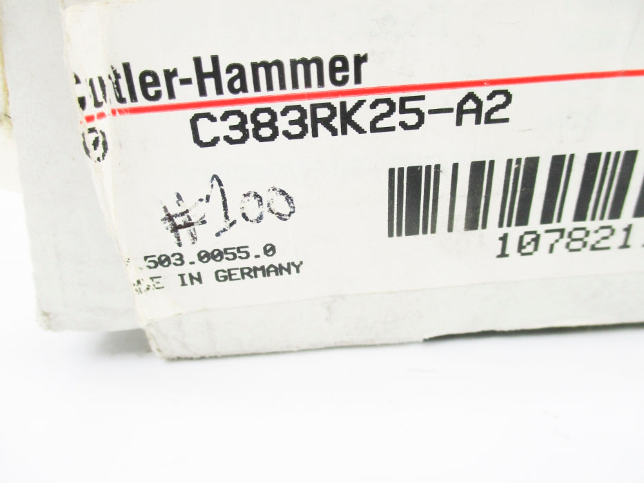 CUTLER HAMMER C383RK25-A2 (PKG OF 100) NSMP