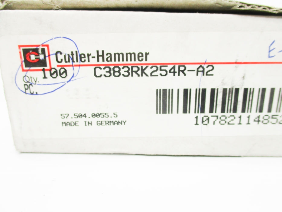 CUTLER HAMMER C383RK254R-A2 (PKG OF 100) NSMP