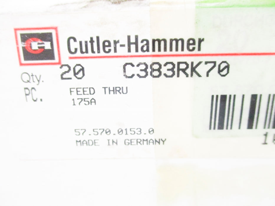 CUTLER HAMMER C383RK70 (PKG OF 20) NSMP