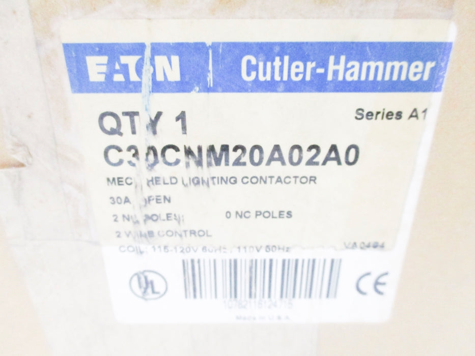 CUTLER HAMMER C30CNM20A02A0 SER. A1 NSMP