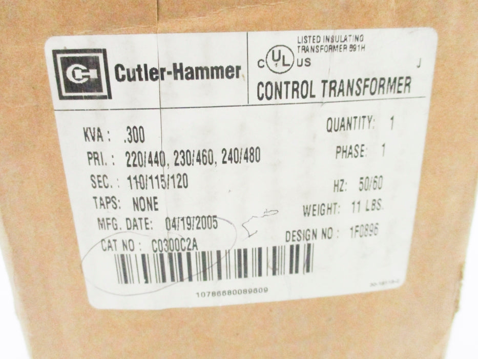 CUTLER HAMMER C0300C2A 300KVA NSMP