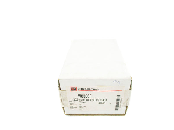 CUTLER HAMMER WCBO6F 1A96749E51 NSFS