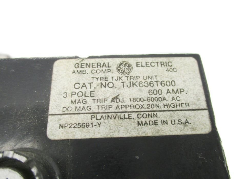 GENERAL ELECTRIC TJK636T600 UNMP