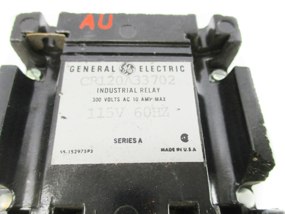 GENERAL ELECTRIC CR120A33702 SER. A 115V 10A NSNP