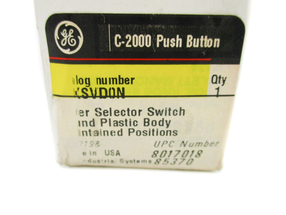 GENERAL ELECTRIC KSVD0N NSMP