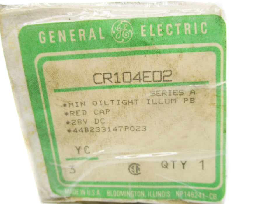 GENERAL ELECTRIC CR104E02 SER. A NSMP