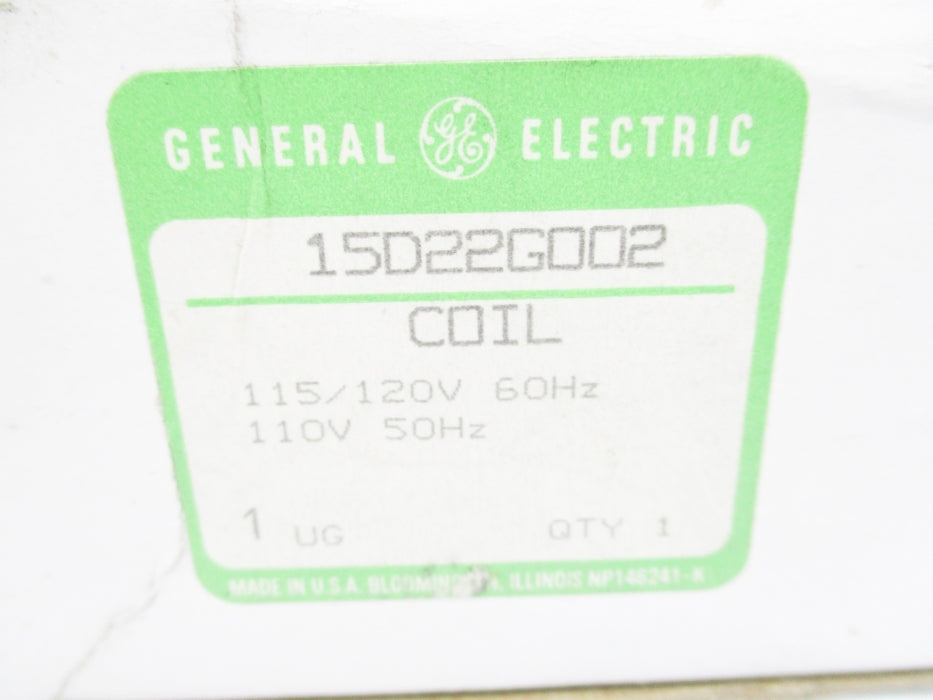 GENERAL ELECTRIC 15D22G002 SER. A 110/115-120V NSMP