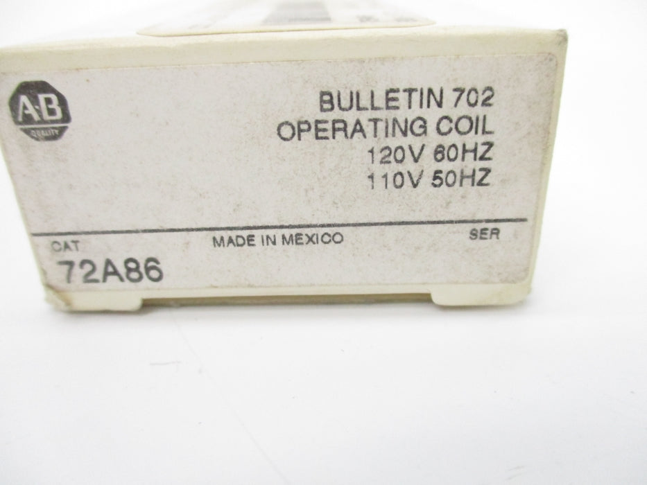 INDUSTRIAL SPARE PART 72A86 110/120V (WH) NSMP