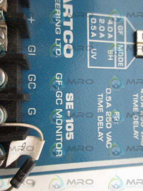 STARTCO SE-105 GROUND FAULT MONITOR *USED*