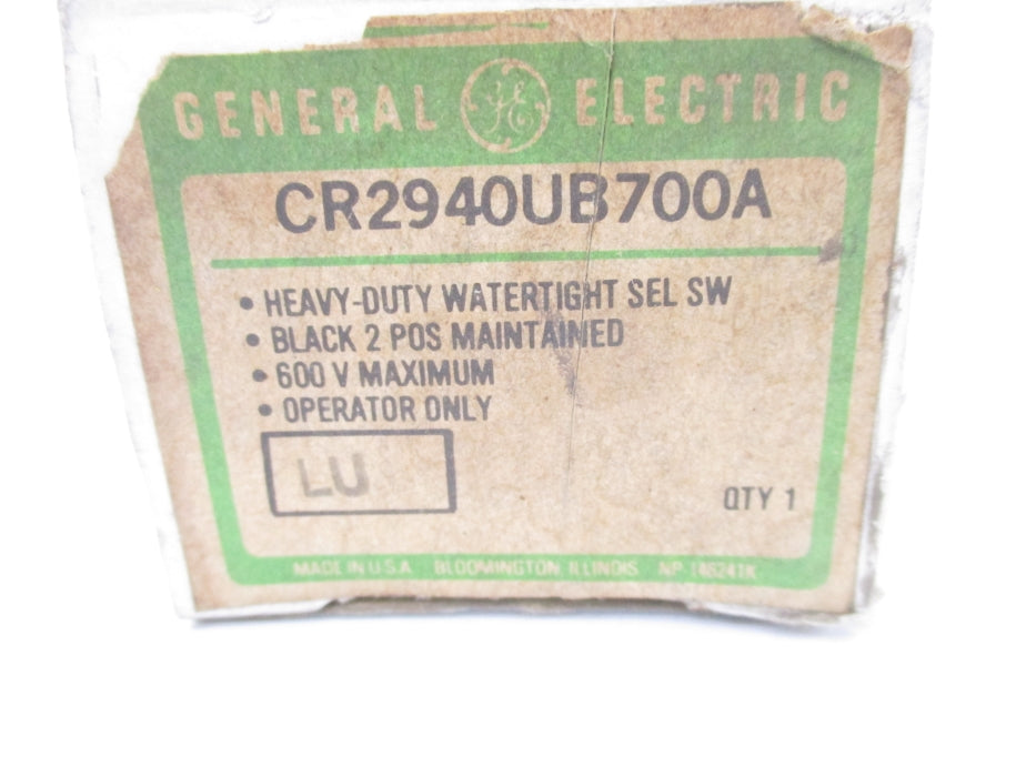 GENERAL ELECTRIC CR2940UB700A NSMP