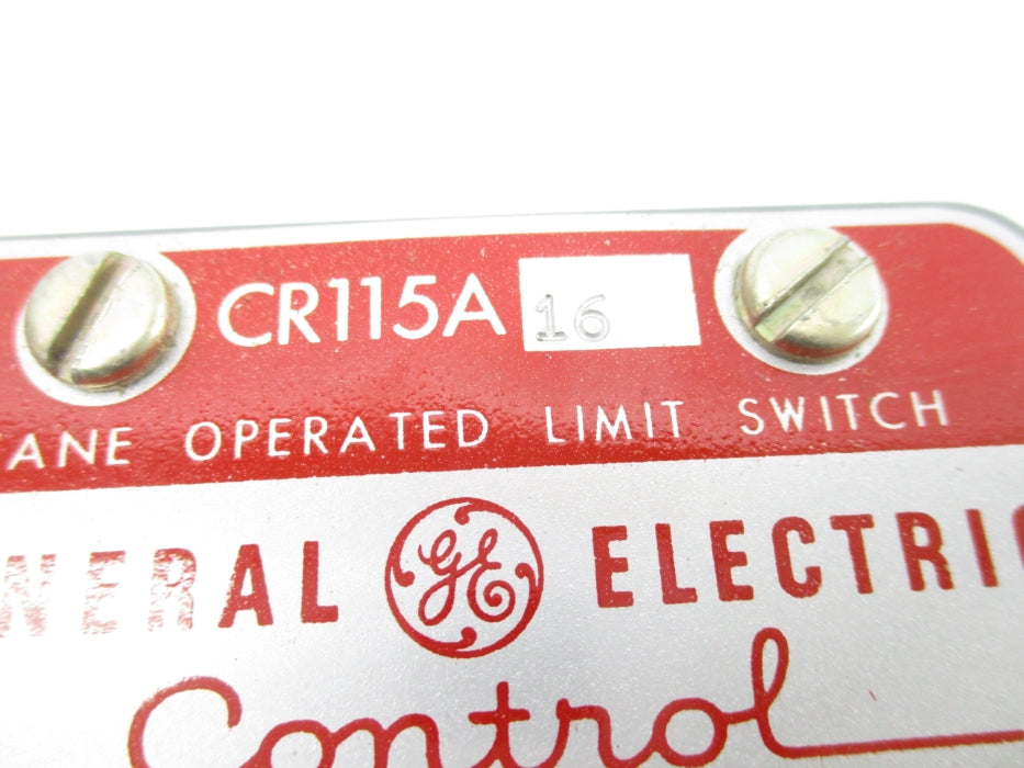 GENERAL ELECTRIC CR115A16 UNMP