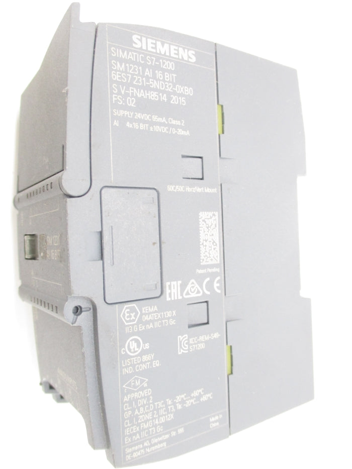 SIEMENS 6ES7231-5ND32-0XB0 (AS PICTURED) UNMP