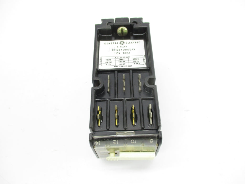 GENERAL ELECTRIC CR120K60002AA 115V 15A NSMP