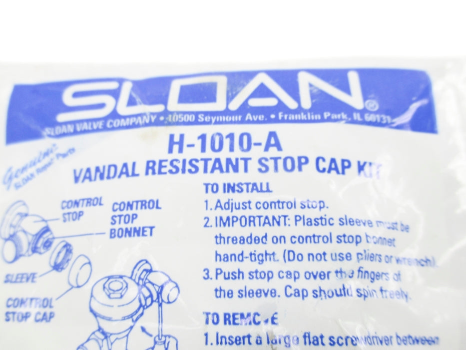 SLOAN H-1010-A NSMP