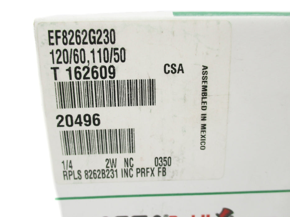 ASCO EF8262G230 110/120V 90/100PSI NSMP