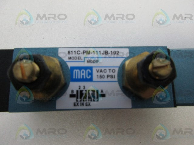 MAC 811C-PM-111JB-192 SINGLE SOLENOID *NEW IN BOX*