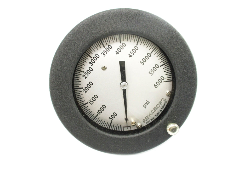 ASHCROFT 451017S04B6000# 0-6000PSI NSMP