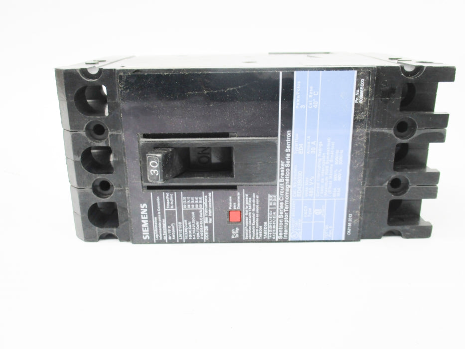 SIEMENS ED43B030 480V 30A NSMP