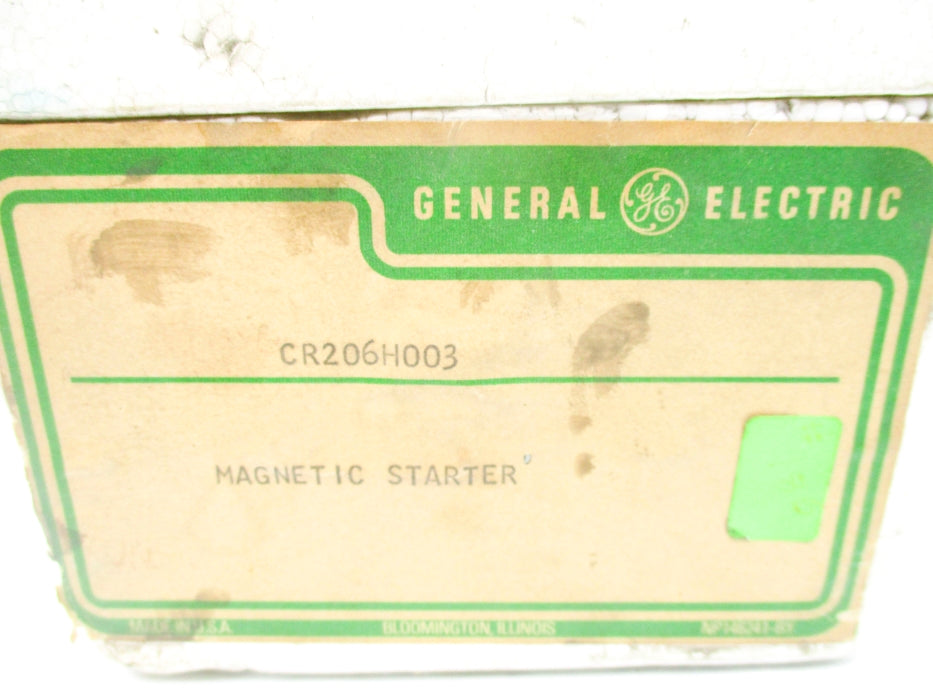 GENERAL ELECTRIC CR206H003 NSMP