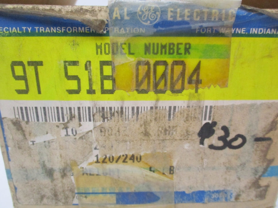 GENERAL ELECTRIC 9T51B0004 0.10KVA NSMP