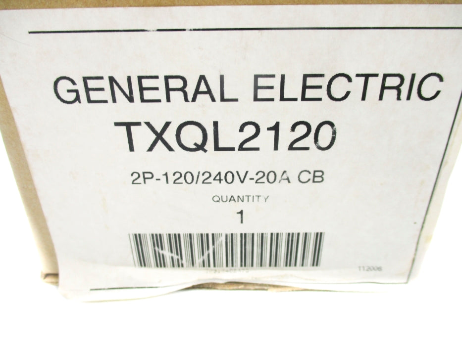 GENERAL ELECTRIC TXQL2120 120/240V 20A NSMP