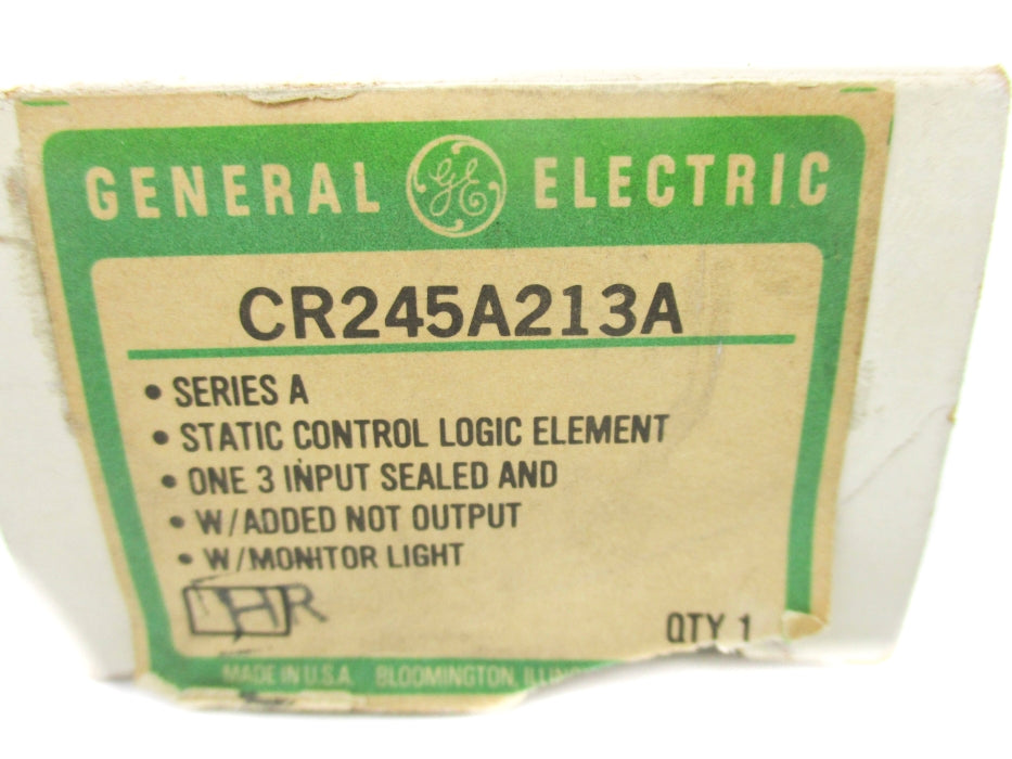 GENERAL ELECTRIC CR245A213A SER. A NSMP