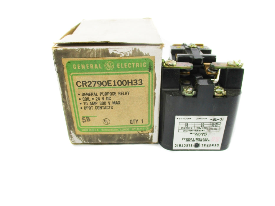 GENERAL ELECTRIC CR2790E100H33 24VDC 10A NSMP