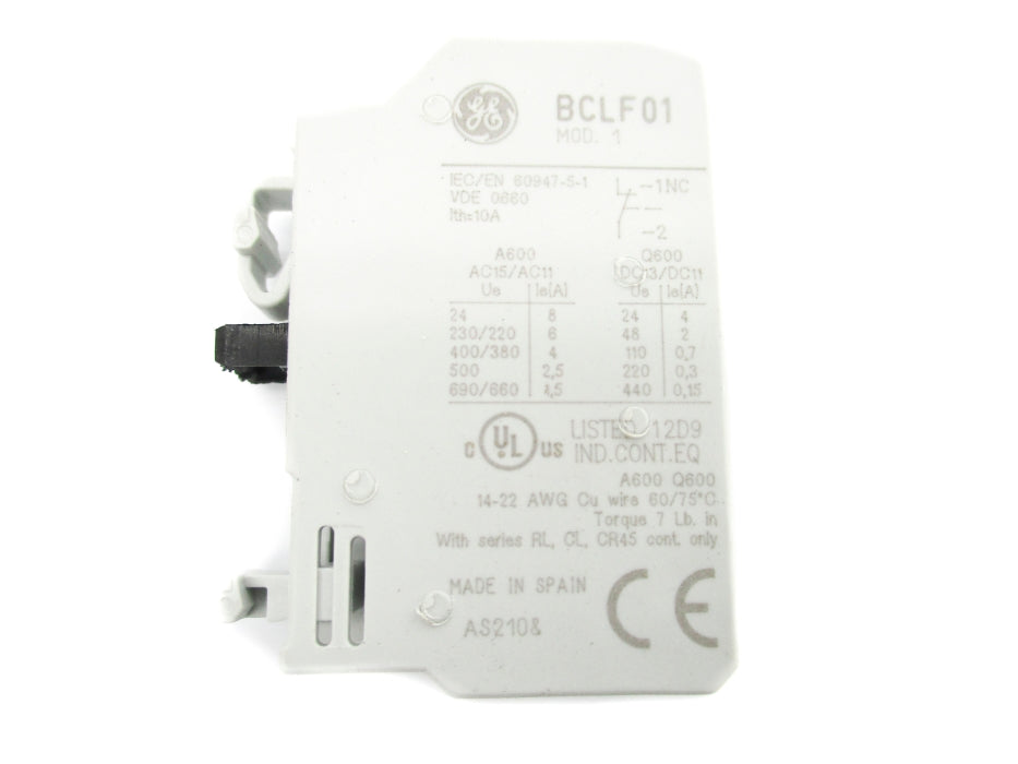 GENERAL ELECTRIC BCLF01 NSNP
