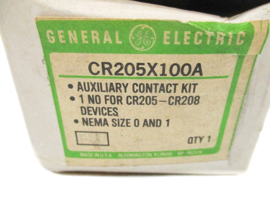 GENERAL ELECTRIC CR205X100A 600VAC NSMP