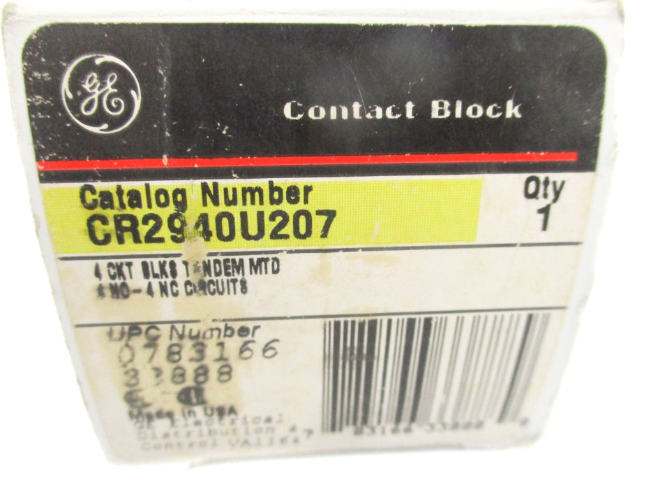 GENERAL ELECTRIC CR2940U207 NSMP