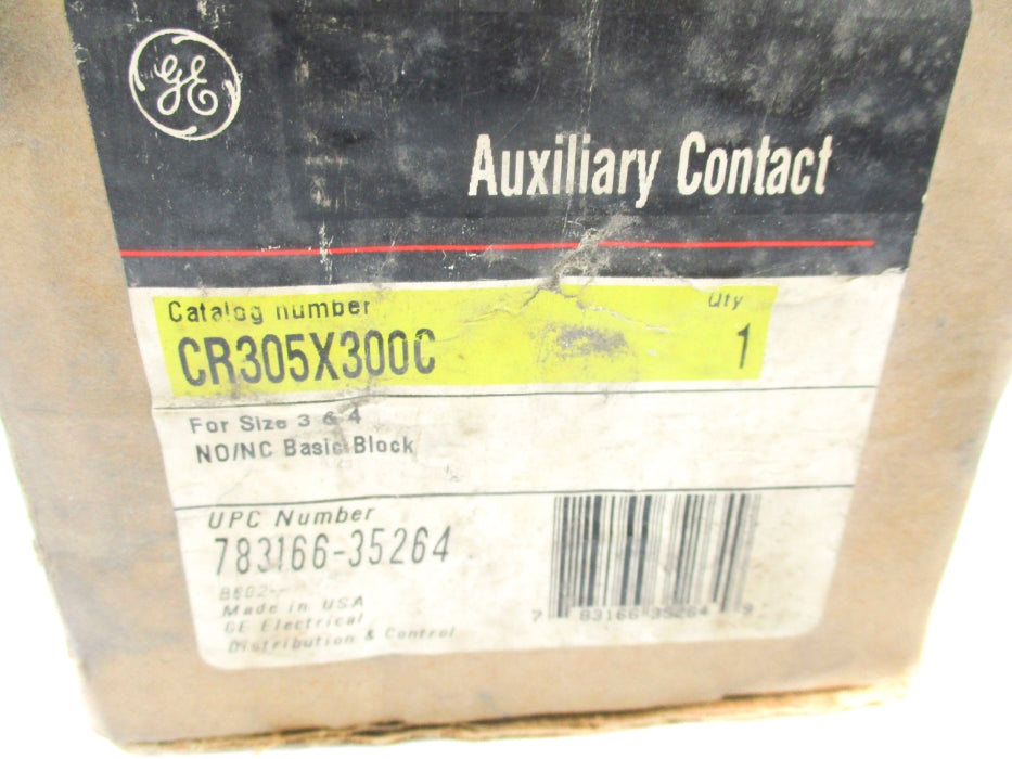 GENERAL ELECTRIC CR305X300C 600VAC NSMP