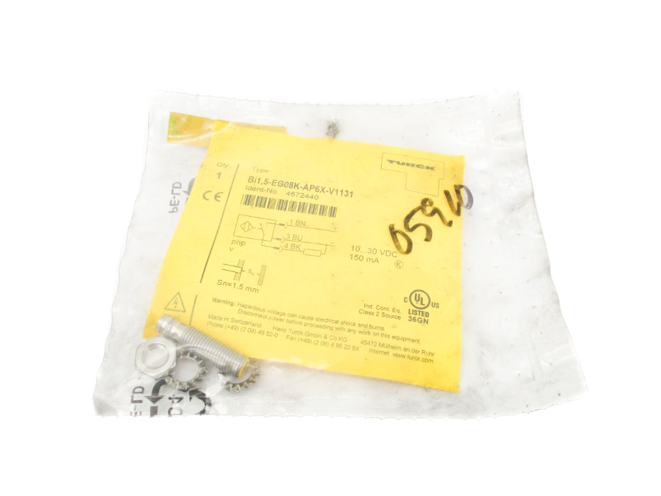 TURCK BI1,5-EG08K-AP6X-V1131 NSMP