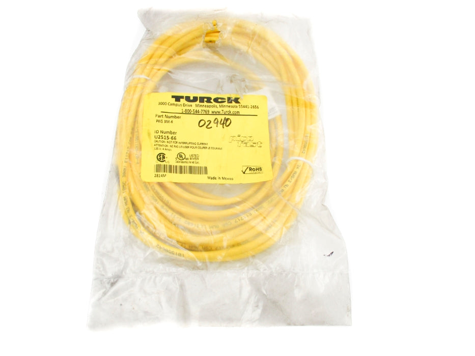 TURCK PKG3M-6 U2515-66 125V 4A NSMP