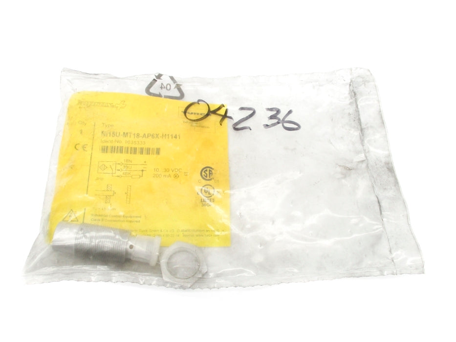 TURCK NI15U-MT18-AP6X-H1141 1635333 NSMP