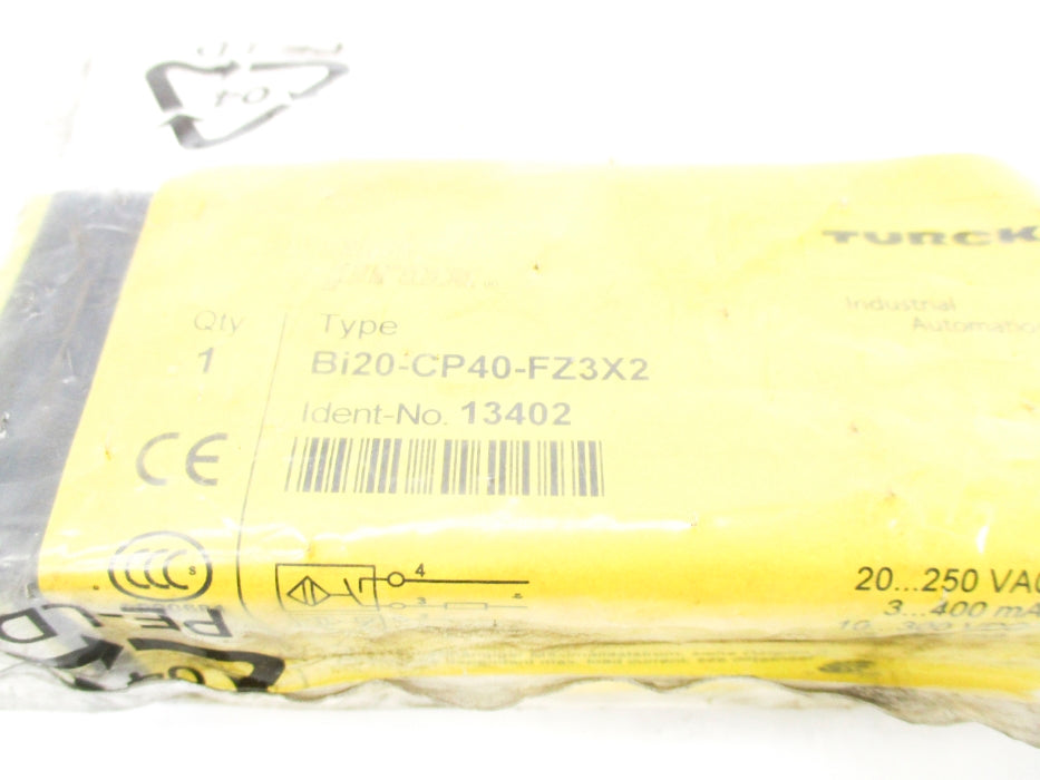 TURCK BI20-CP40-FZ3X2 13402 NSMP