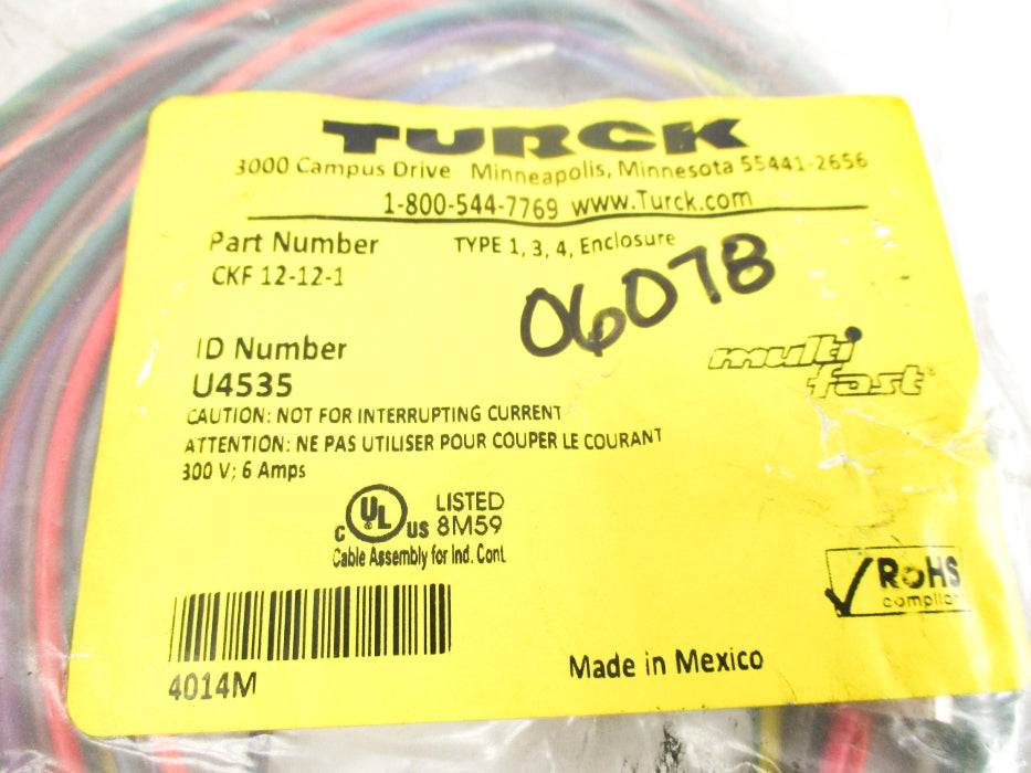 TURCK CKF12-12-1 U4535 NSMP