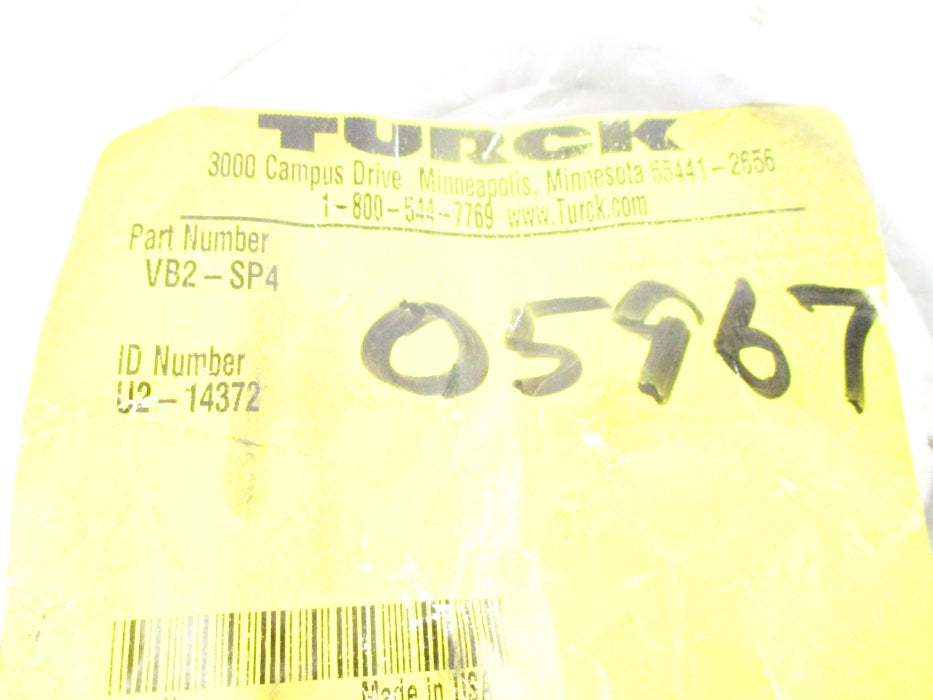 TURCK VB2-SP4 U2-14372 NSMP