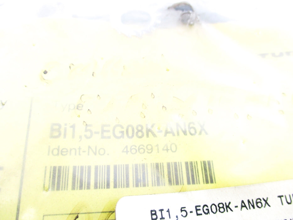 TURCK BI1,5-EG08K-AN6X 4669140 10-30VDC NSMP