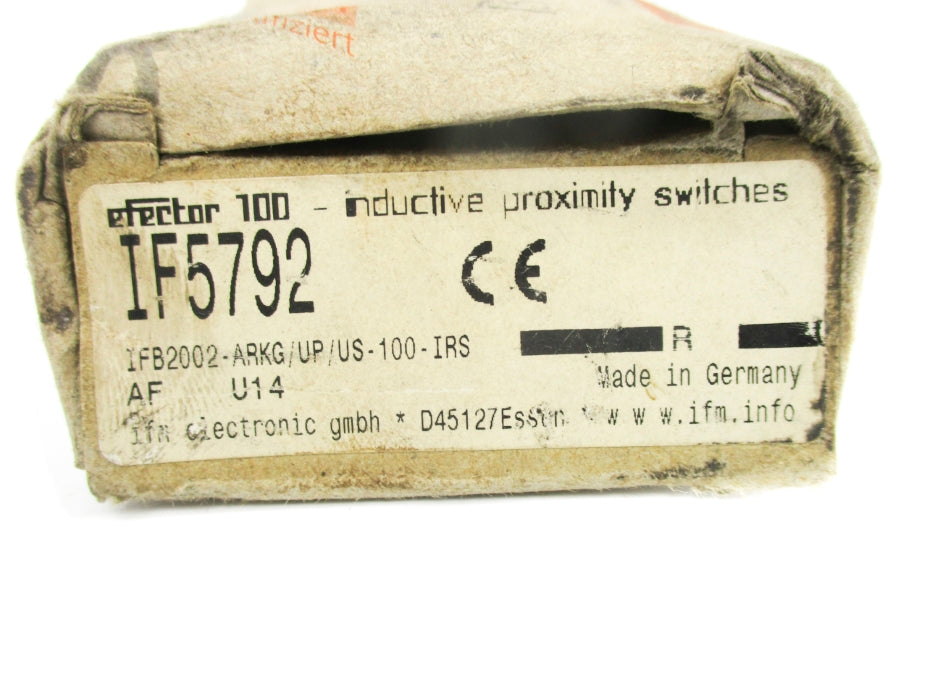 IFM EFECTOR IF5792 IFB2002-ARKG/UP/US-100-IRS NSMP