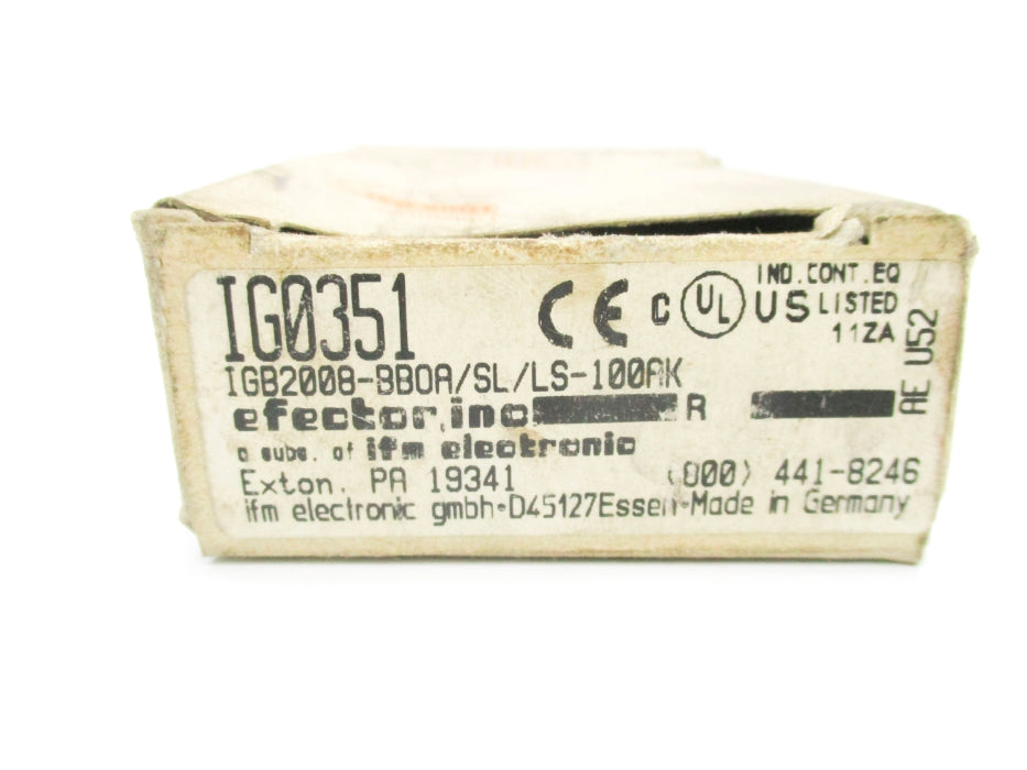 IFM EFECTOR IG0351 NSMP