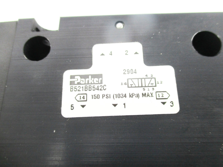 PARKER B521BB542C 150PSI UNMP