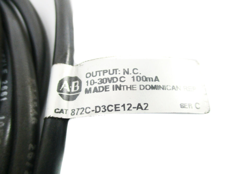 ALLEN BRADLEY 872C-D3CE12-A2 SER. C NSNP