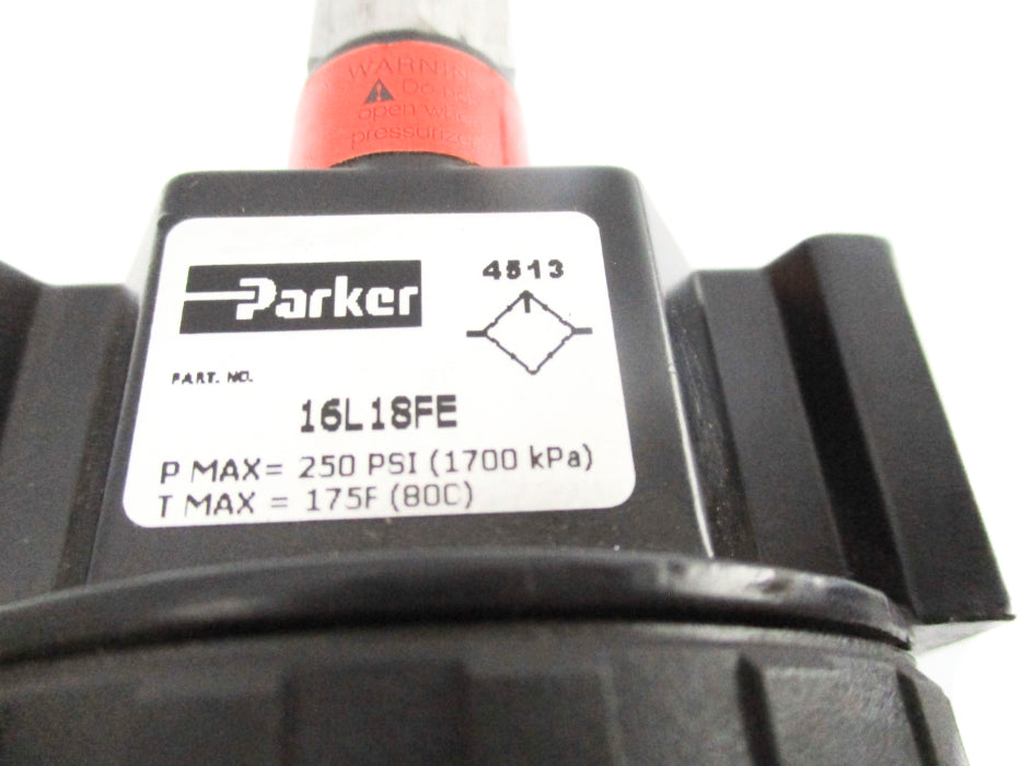 PARKER 16L18FE 250PSI NSNP