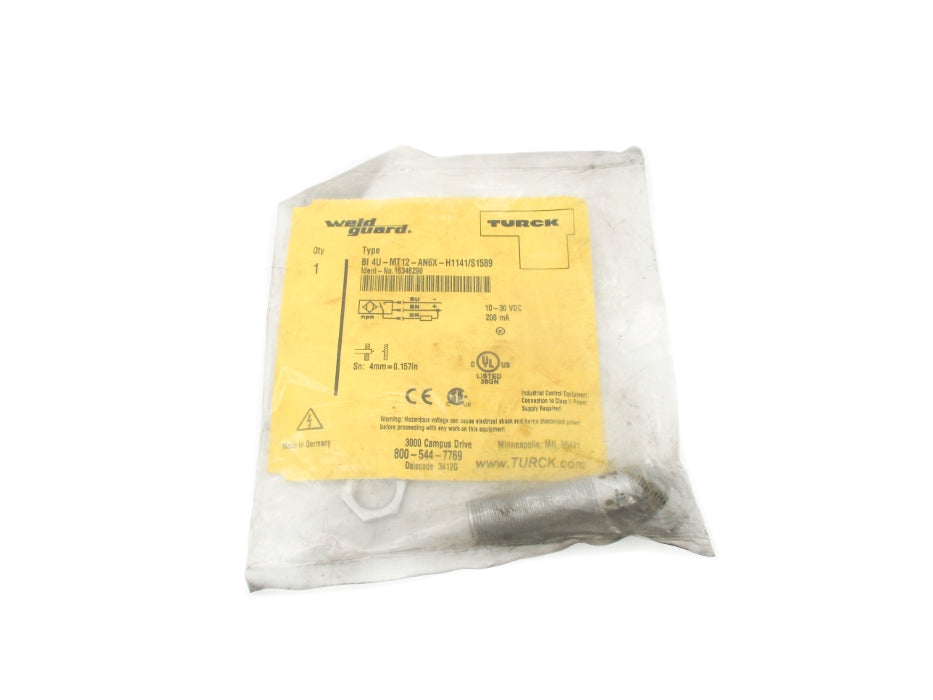 TURCK BI4U-MT12-AN6X-H1141/S1589 16348290 NSMP
