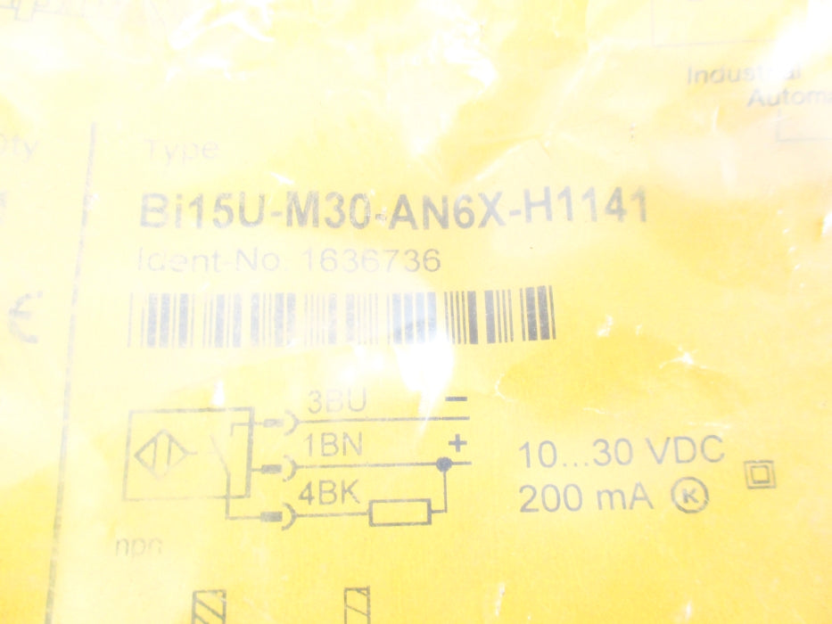 TURCK BI15U-M30-AN6X-H1141 1636736 NSMP