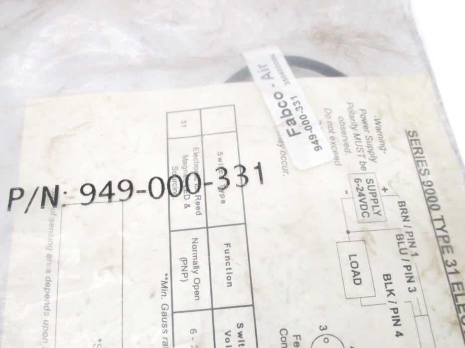 FABCO AIR 949-000-331 NSMP