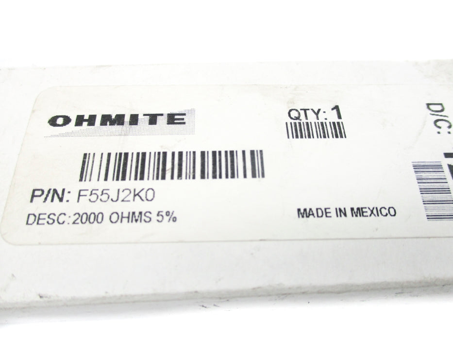 OHMITE F55J2K0 NSMP