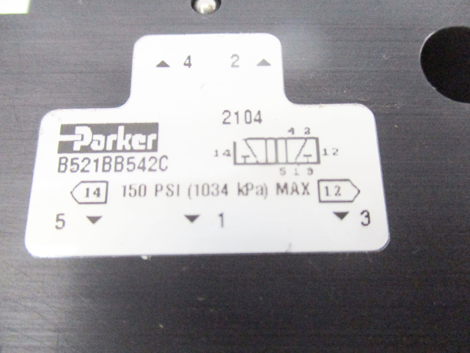 PARKER B521BB542C 150PSI NSNP